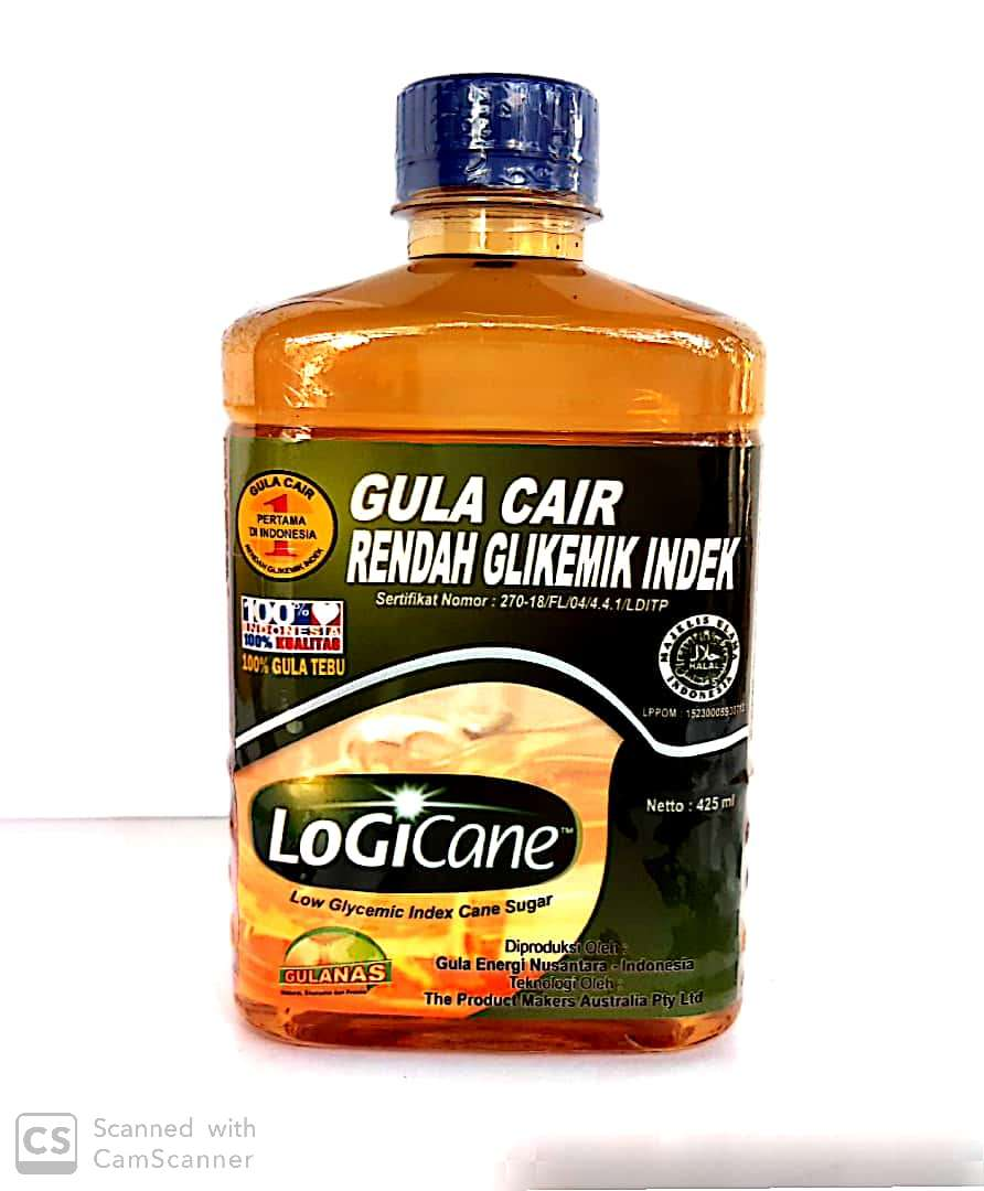Gula Cair Rendah Glikemik Indeks 425 ml