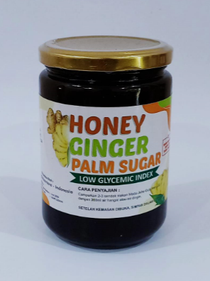 3.3. Honey Ginger Palm Sugar LGI 700 gr