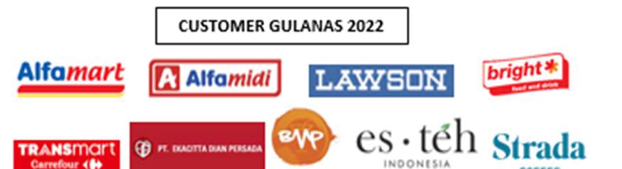 Customer GULANAS 2022 baris 5